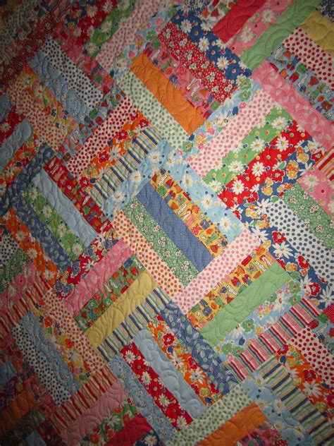 Jelly Roll Quilt So Simple But Love The Colors And So Rewarding