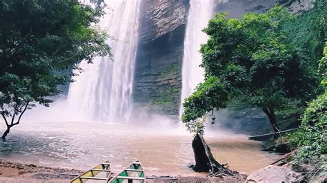 Boti Falls In The Eastern Region Of Ghana Youtube