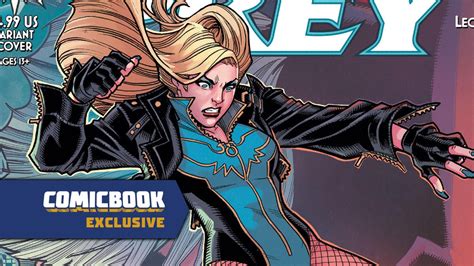 Black Canary Comic Cover