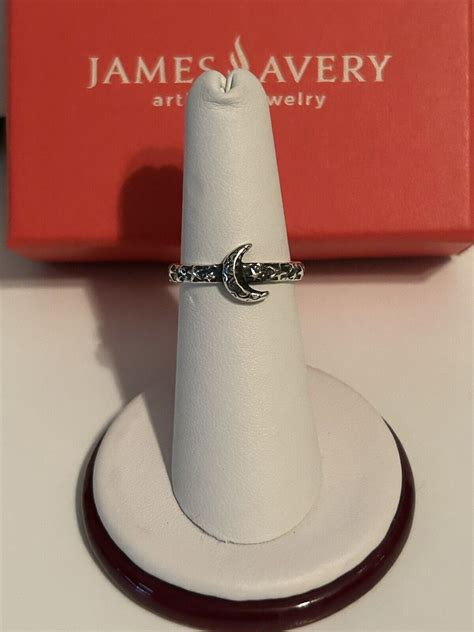 james avery starry night ring 925 sterling silver moo… gem