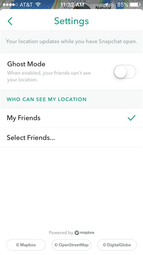 what is ghost mode on snapchat how to turn off snap map