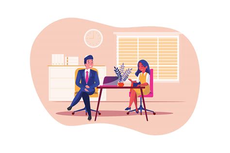 Job Interview Illustrations On Behance