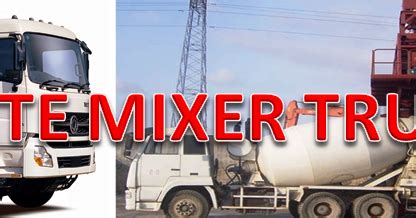 Fungsi Alat concrete mixer truck | Fungsi Alat