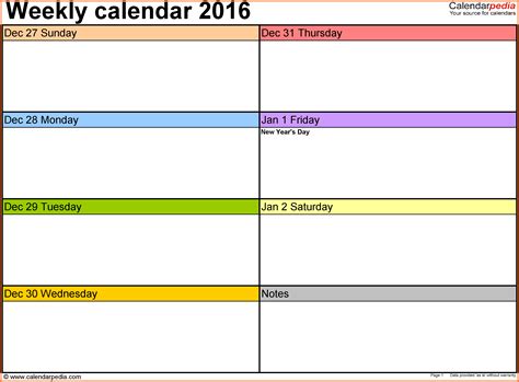 Create printable calendars formatted for microsoft word®. 7+ weekly calendar template word - Marital Settlements ...