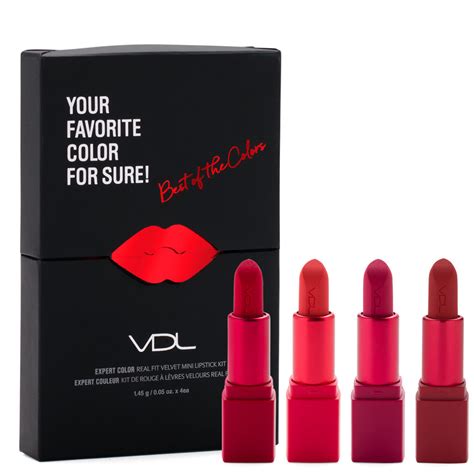 Vdl Expert Color Real Fit Velvet Mini Lipstick Kit Beautylish