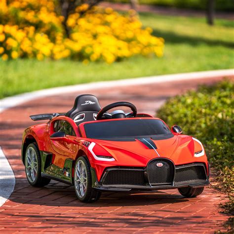 Uenjoy 12v Licensed Bugatti Divo Kids Ride On Car Electric Cars