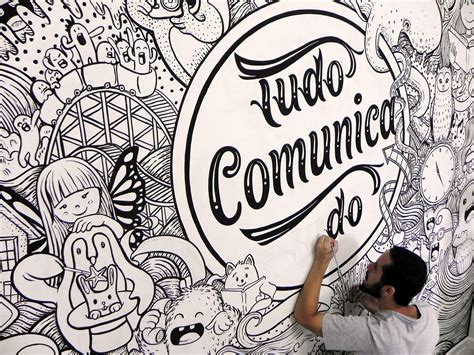 Mural Painting For Tct Agency Behance