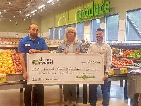 Community Brief Powell River Food Bank Receives Donation Powell