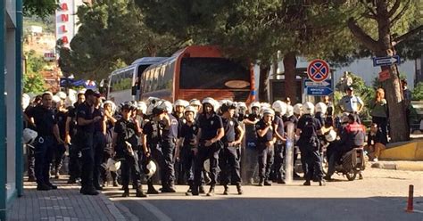 Turkish Police Tear Gas Protesters In Miners Hometown