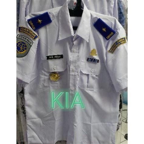 Jual Seragam PDH DISHUB KEMENHUB PILOT SECURITY Indonesia Shopee Indonesia