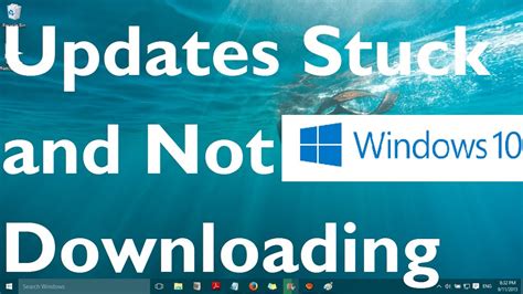 Fix Windows 10 Updates Not Downloading And Stuck On Pending Youtube