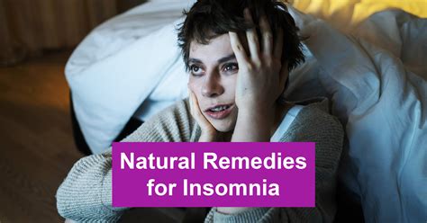 8 Natural Home Remedies For Insomnia Merit Article