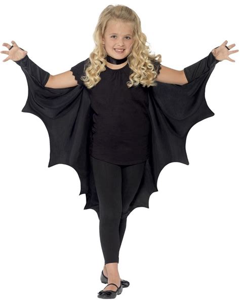 Vampire Bat Wings Black