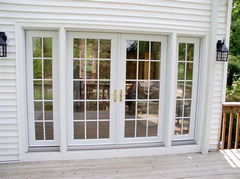 French Doors And Hinged Patio Doors Double French Door With Sidelights
