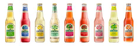 Somersby cider has revealed a vibrant new logo and packaging created by brand design consultancy elmwood , which has simplified its visual identity to present friendlier vibes. Brand New: New Logo and Packaging for Somersby by Elmwood