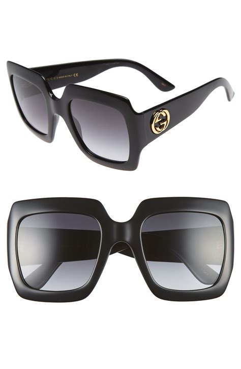 Gucci 54mm Square Sunglasses Nordstrom