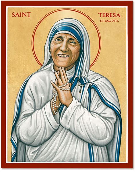 Women Saints Saint Teresa Of Calcutta Icon Monastery Icons