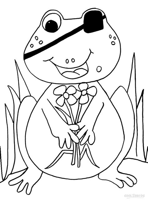 Printable Toad Coloring Pages For Kids