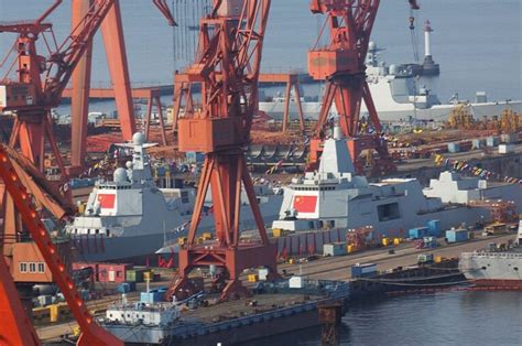 Dalian Shipyard Launches 8th Type 055 And 25th Type 052d Destroyers For