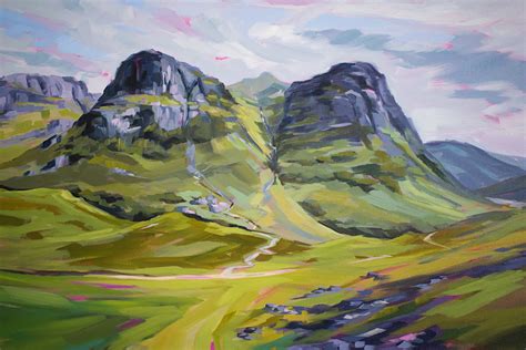 Shona Cammack Paints The Scottish Highlands — She Explores