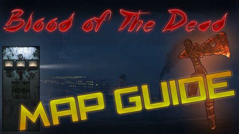 Blood Of The Dead Map Guide Power Shield And More Youtube
