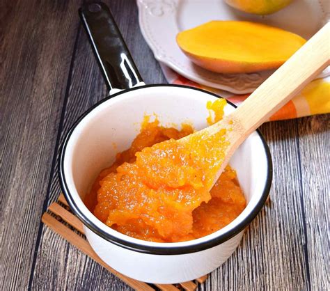 Raw Mango Murabba Recipe - Cinnamon Spiced Mango Jam | Recipe | Mango recipes, Mango jam 