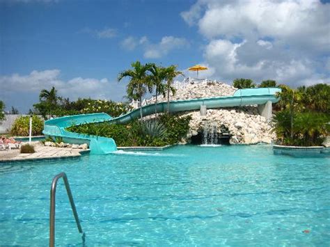 Monster Pool Slide Grotto Bar Picture Of Taino Beach Resort Clubs