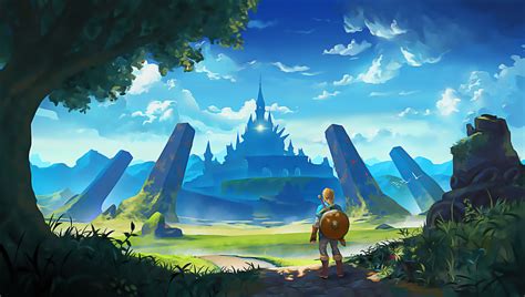 Zelda Landscape Wallpapers Top Free Zelda Landscape Backgrounds