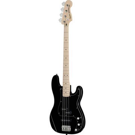 Squier Affinity Series Precision Bass Pj Pack Black With Maple