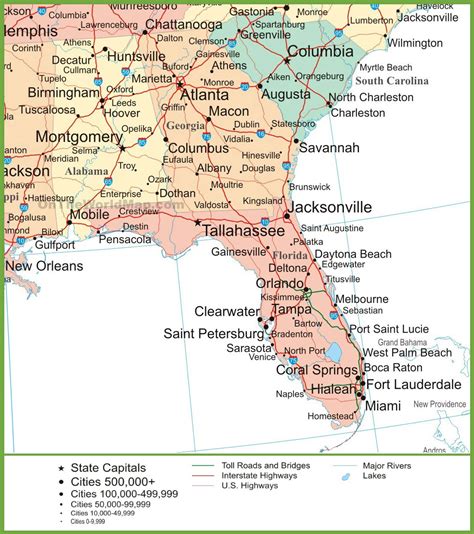 Alabama Florida Line Map Winna Kamillah