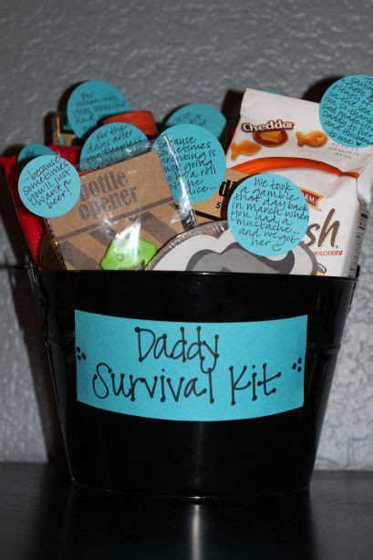 De 25 Bedste Idéer Inden For Daddy Survival Kits På Pinterest