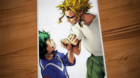 Deku And All Might Youtube