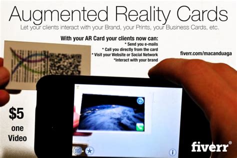 Add Augmented Reality To Your Business Card By Macanduaga
