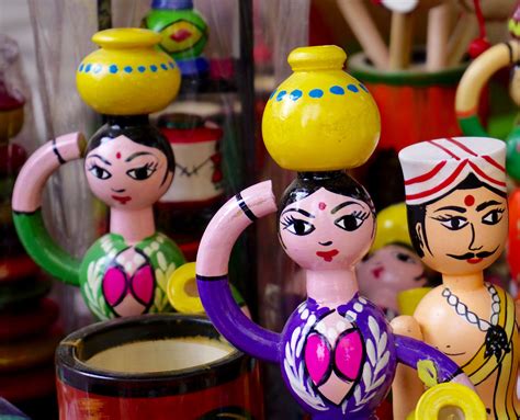 Blur Ceramic Close Up Colorful Decoration Figurines Focus