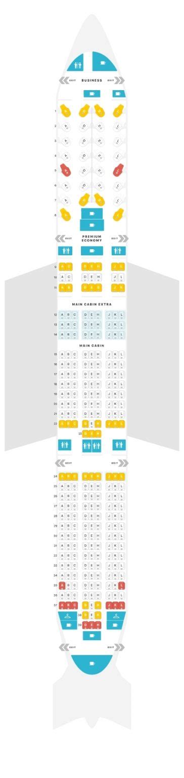 Boeing 787 9 Seat Map American Airlines Airportix