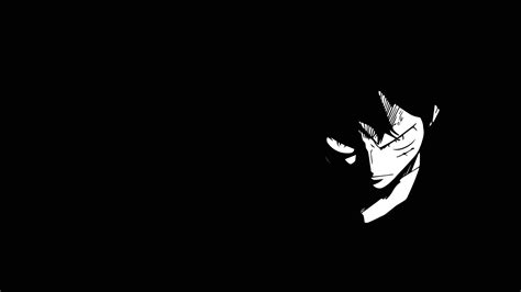 One Piece Luffy With Black Background Hd Gambar Wallpapers Hd