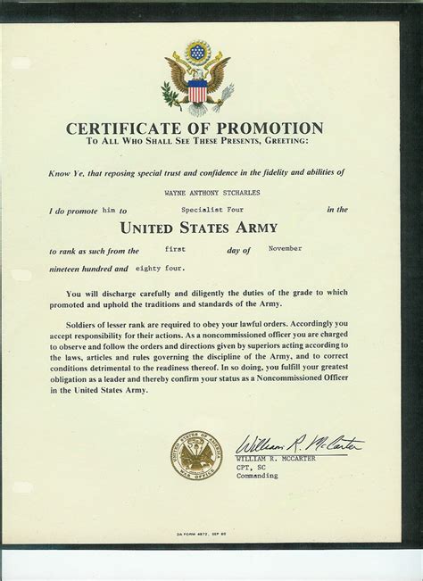 Army Sfc Promotion Requirements Army Military