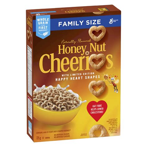 Honey Nut Cheerios Heart Healthy Cereal Oz Mega Size Box