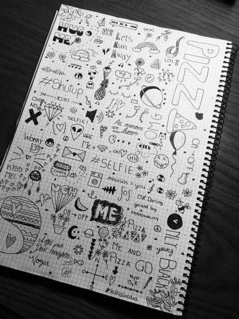 Pin By Creamyhoran On Projects To Try Doodle Drawings Notebook