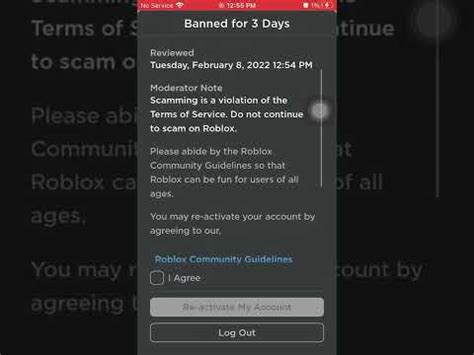 How To Reactivate Roblox Account After Being Banned For Three Days