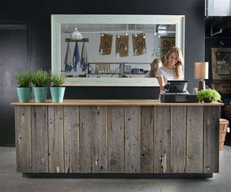 Incredible Diy Reception Desk Ideas With Amazing Appears Retail