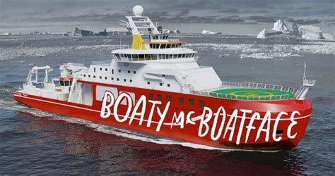 Boaty Mcboatface May Be Rejected By British Government