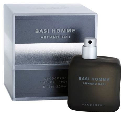Armand Basi Basi Homme Perfume Deodorant For Men 75 Ml Uk