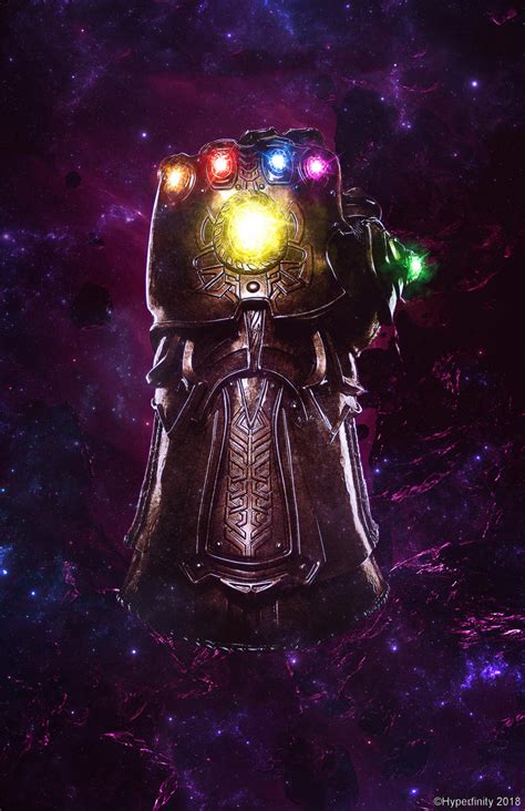 Infinity Gauntlet Avengers Infinity War 2018 By Hyperfinity On