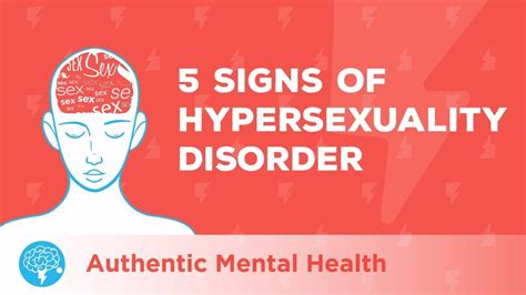 5 Signs Of Hypersexual Disorder Youtube