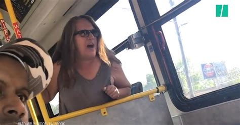 Woman Arrested After Racist Bus Rant Huffpost