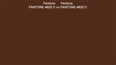 Pantone 4625 C Vs Pantone 4625 C Side By Side Comparison