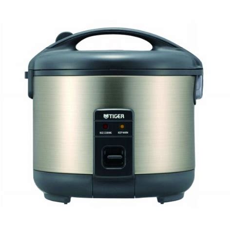 Tiger Jnp S U Hu Cup Uncooked Rice Cooker And Warmer Stainless