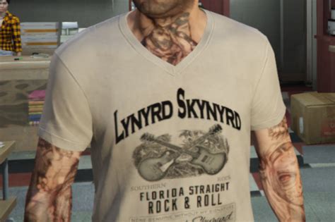 Franklin Roots Of Fight T Shirt Pack GTA Mods Com