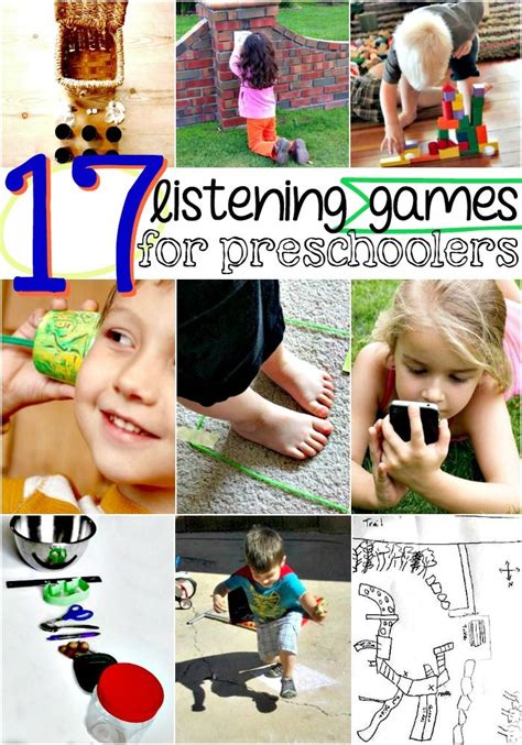17 Listening Games For Preschoolers Preschool Games Listening